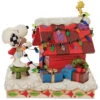 Jim Shore - Peanuts - Snoopy And Woodstock Decorate Dog House -Christmas Discount Store 510322 Jim Shore Peanuts Snoopy And Woodstock Decorate Dog House 03270.1657647880