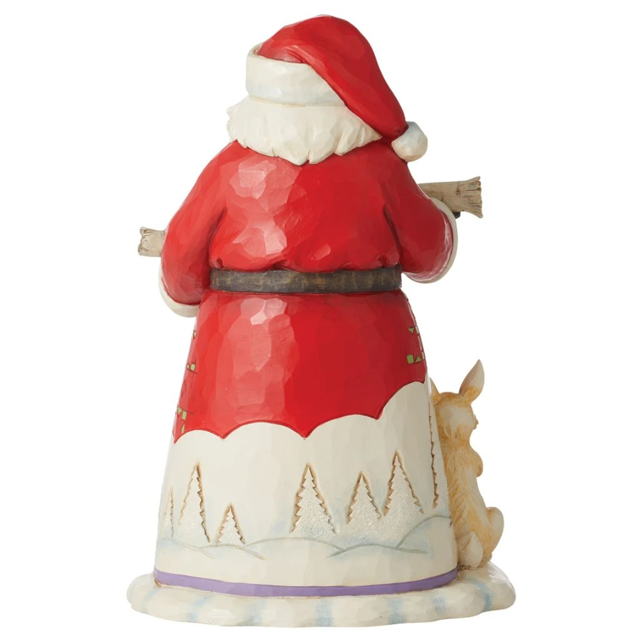 Jim Shore - Heartwood Creek - Santa With Branch And Animals - Image 2