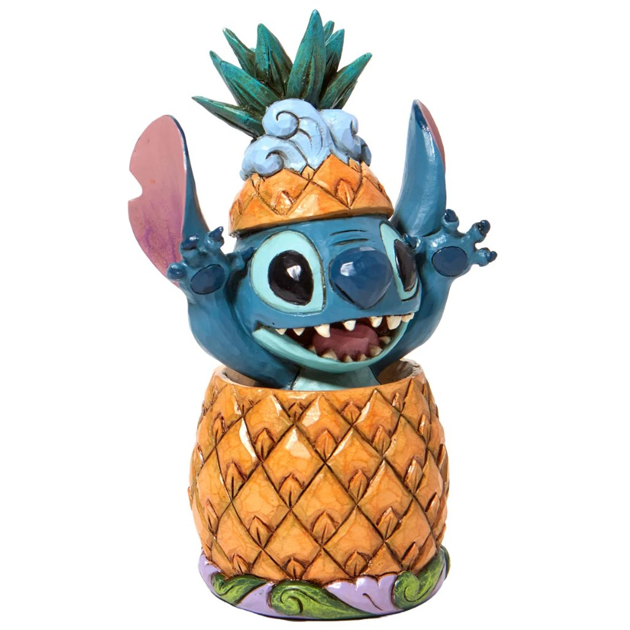 Jim Shore - Disney Traditions - Stitch In Pineapple Figurine - Image 2