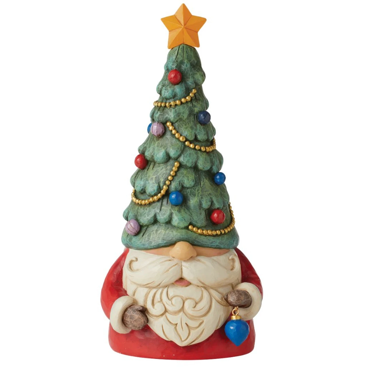 Jim Shore - Heartwood Creek - Lighted Christmas Tree Gnome