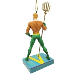 Jim Shore - DC Comics - Aquaman Silver Age Ornament -Christmas Discount Store 517076 Jim Shore DC Comics Aquaman Silver Age Ornament back 32334.1649869388