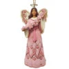 Jim Shore - Heartwood Creek - Breast Cancer Awareness Angel Ornament
