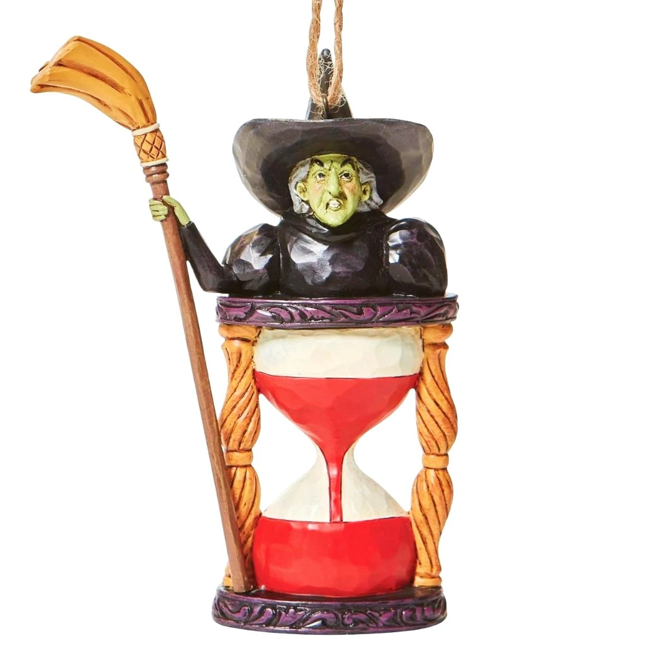 Jim Shore - Wizard Of Oz - Wicked Witch Hourglass Ornament 3 Jim Shore - Wizard Of Oz - Wicked Witch Hourglass Ornament