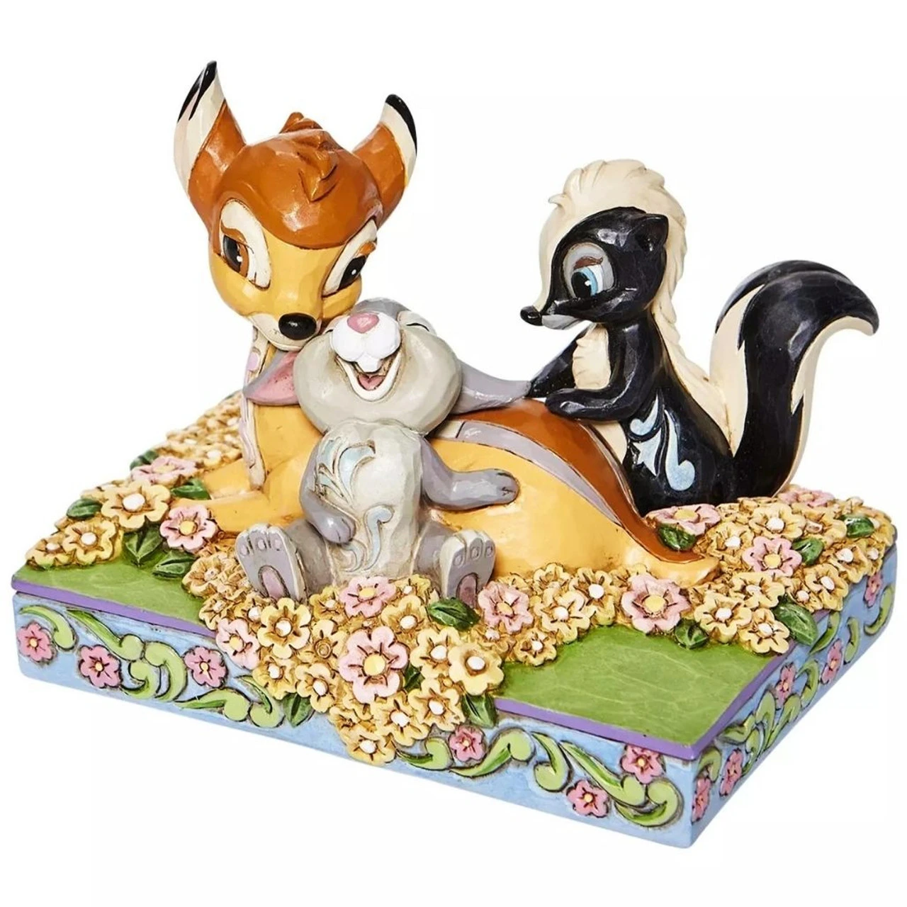 Jim Shore - Disney Traditions - Bambi And Friends In Flowers 6 Jim Shore - Disney Traditions - Bambi And Friends In Flowers - Image 4