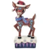 Jim Shore - Rudolph Traditions- Lighted Rudolph With Santa Hat -Christmas Discount Store 518340 Jim Shore Rudolph Traditions Lighted Rudolph With Santa Hat 93893.1649876769
