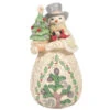 Jim Shore - Heartwood Creek - Woodland Snowman With Tree