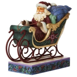 Jim Shore - Heartwood Creek - Santa In Sleigh -Christmas Discount Store 518765 Jim Shore Heartwood Creek Santa in Sleigh 70414.1649268844
