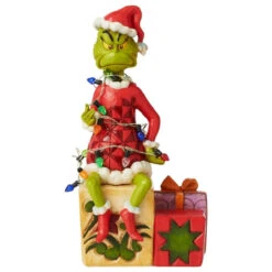 Jim Shore - Grinch - Grinch On Presents -Christmas Discount Store 518887 Jim Shore Grinch Grinch On Presents 29468.1649342691
