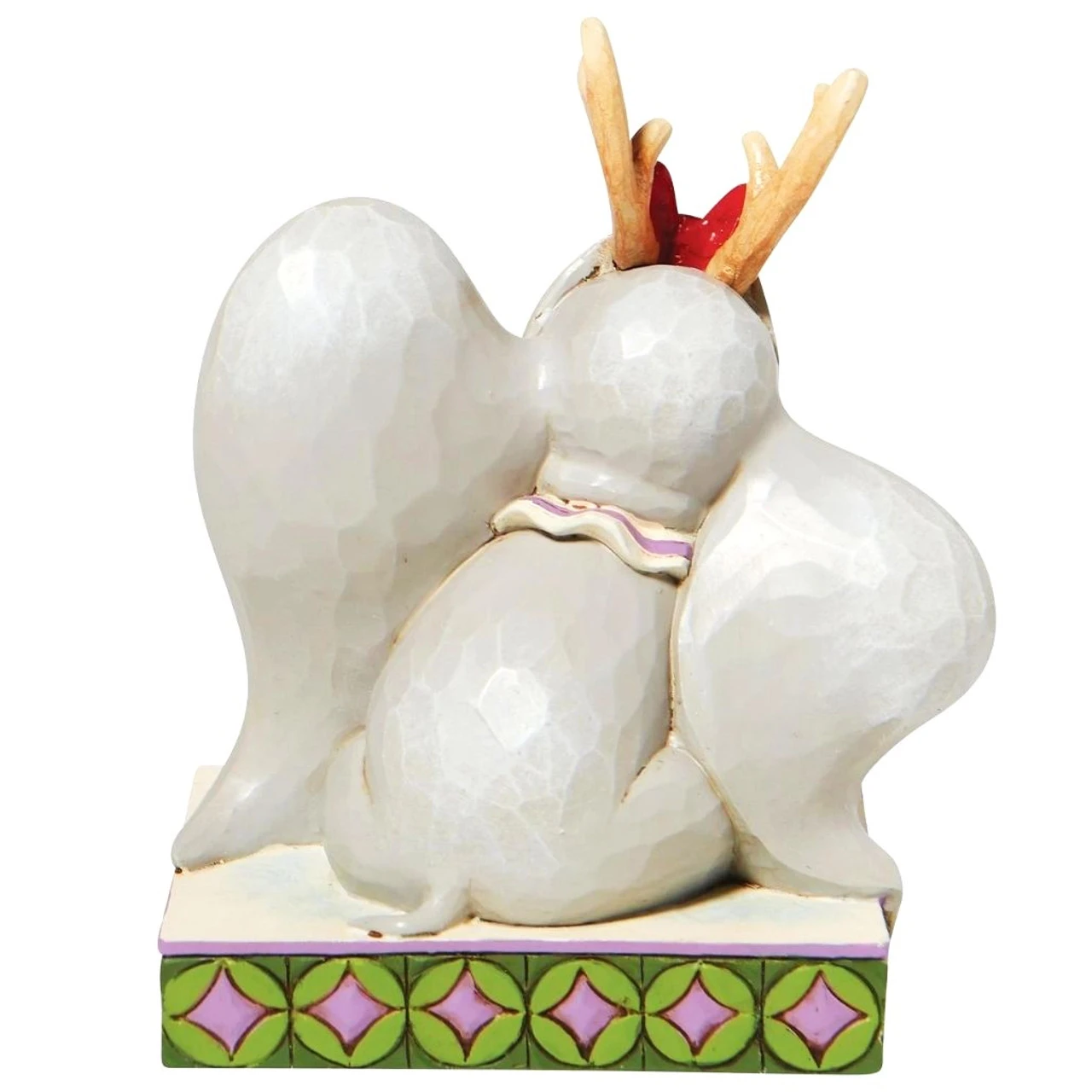 Jim Shore - Disney Traditions - Dumbo Wearing Reindeer Antlers - Image 3