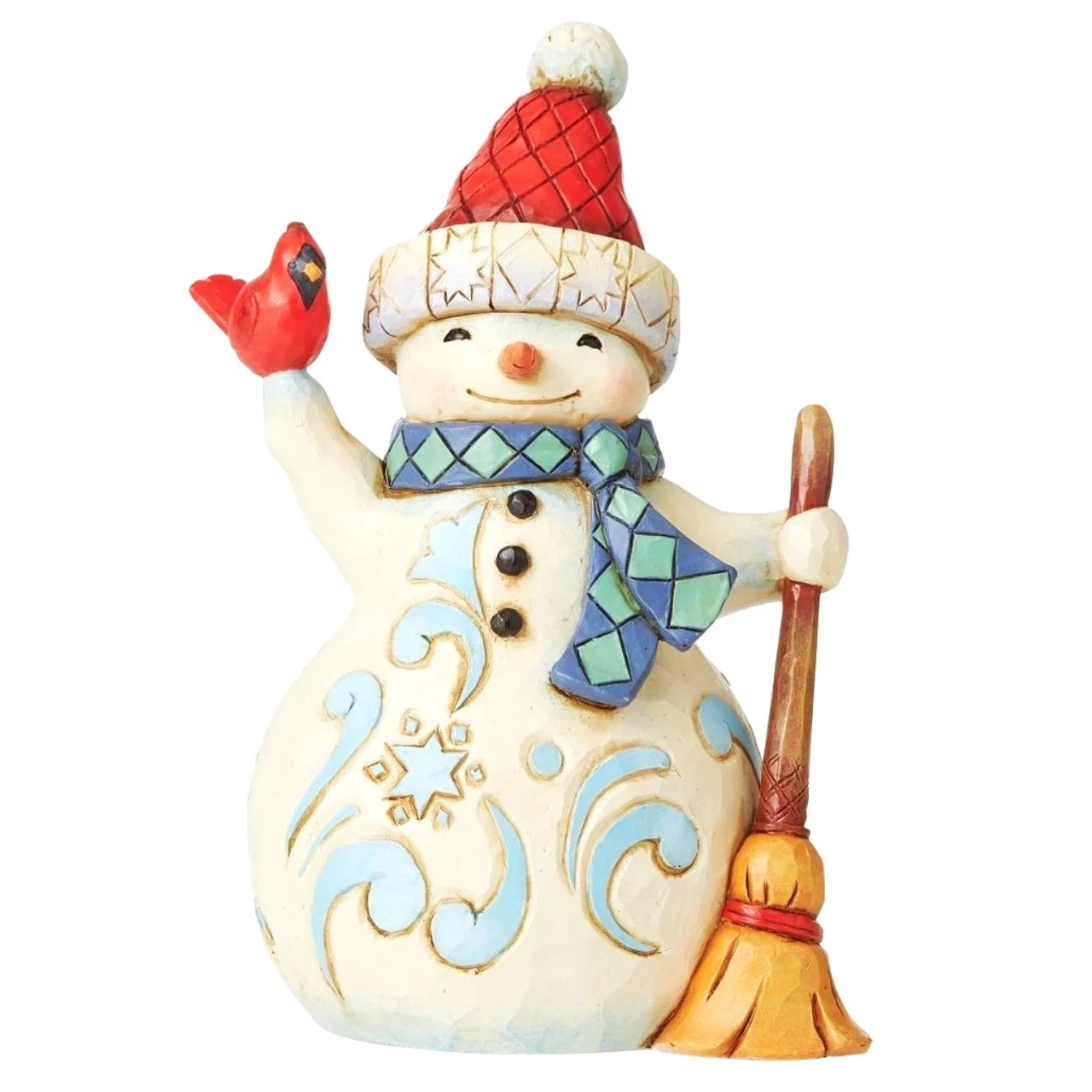Jim Shore - Heartwood Creek - Snowman Holding Cardinal Pint Size 3 Jim Shore - Heartwood Creek - Snowman Holding Cardinal Pint Size