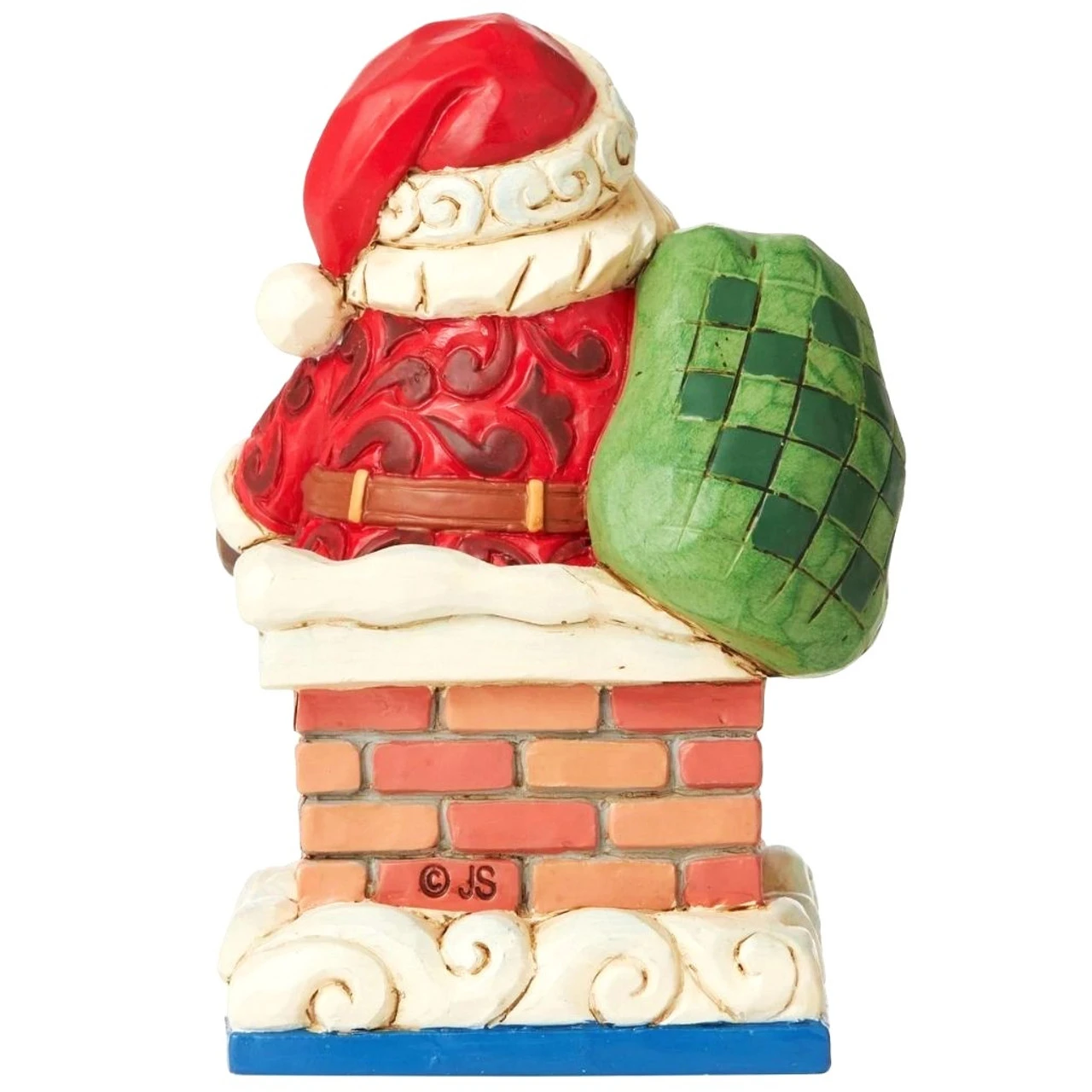 Jim Shore - Heartwood Creek - Santa In Chimney Mini - Image 3