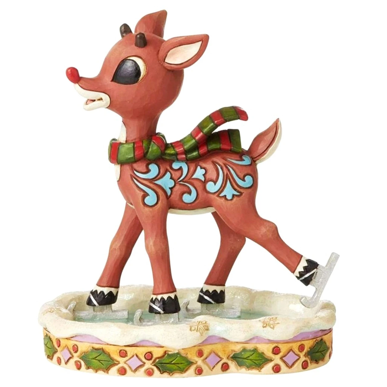 Jim Shore - Rudolph Traditions - Rudolph Ice Skating