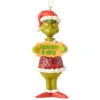 Jim Shore - Grinch - Naughty And Nice Ornament -Christmas Discount Store 519536 Jim Shore Grinch Naughty And Nice Ornament 08403.1649772992