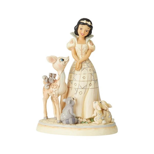 Jim Shore Woodland Snow White Figurine 3 Jim Shore Woodland Snow White Figurine