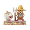 Jim Shore Beauty And The Beast Cogsworth And Mrs. Potts Figurine -Christmas Discount Store 6002813 high res