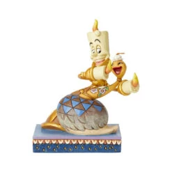 Jim Shore Beauty And The Beast Lumiere And Plumette Figurine