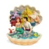 Disney Jim Shore Little Mermaid And Eric In Shell Scene -Christmas Discount Store 6005956 high res