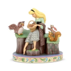 Jim Shore Sleeping Beauty With Animals Figurine