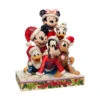 Disney Jim Shore Piled High With Holiday Cheer Christmas Mickey And Friends Figurine -Christmas Discount Store 6007063 high res