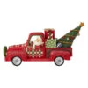 Jim Shore Santa In Red Truck Country Roads Lead To Christmas Figurine -Christmas Discount Store 6007443