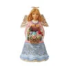 Jim Shore Heartwood Creek Pint Sized Easter Angel/Basket -Christmas Discount Store 6008811
