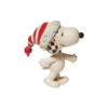 Jim Shore Mini Snoopy With Red White Stocking Hat Figurine -Christmas Discount Store 6008960