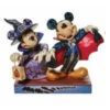 Jim Shore Disney Terrifying Trick-or-Treaters Minnie As A Witch And Mickey As A Vampire Figurine -Christmas Discount Store 6008989
