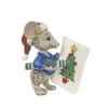 Jim Shore Crayola Mini Mouse Coloring The Christmas Tree Figurine -Christmas Discount Store 6009137