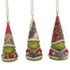Jim Shore Grinch Gnomes Set Of 3 Ornaments -Christmas Discount Store 6009537