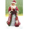 Jim Shore By Enesco Santa With Animals And Basket Christmas Spirit Worth Sharing Figurine -Christmas Discount Store 6009691