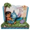 Disney Jim Shore Stitch Storybook Ohana Means Family Figurine -Christmas Discount Store 6010087