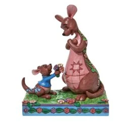 Disney Jim Shore Winnie The Pooh Collection Roo Giving Kanga Flowers Figurine "The Sweetest Gift"