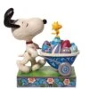 Jim Shore Peanuts Snoopy With Easter Wheelbarrow Figurine -Christmas Discount Store 6010111