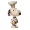 Peanuts By Jim Shore Snoopy Chef Mini Figurine -Christmas Discount Store 6010120