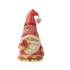 Jim Shore Love Gnome With Red Flowers And Hat With Heart Dangle 5"H -Christmas Discount Store 6010272