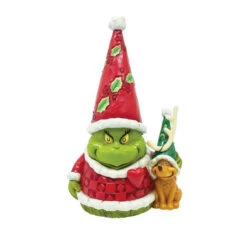Jim Shore Grinch And Max Gnome Figurine