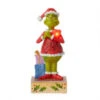 Jim Shore Grinch With Large Blinking Light Up Heart Figurine -Christmas Discount Store 6010782