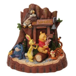 Disney Jim Shore Winne The Pooh Carved By Heart Figurine
