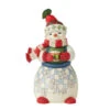 Jim Shore Cocoa And Christmas Cheer Snowman Hallmark Exclusive Figurine -Christmas Discount Store 6011166