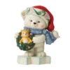 Jim Shore Pint Sized Polar Bear With Kitten In Wreath Figurine -Christmas Discount Store 6011484
