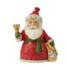 Jim Shore Mini Santa With Bell And Bag Figurine -Christmas Discount Store 6011488