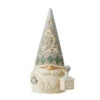 Jim Shore White Woodland Gnome With Lantern Figurine -Christmas Discount Store 6011625