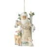 Jim Shore Heartwood Creek Woodland Santa Noel Ornament -Christmas Discount Store 6012027