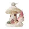 Jim Shore Heartwood Creek Woodland Mushroom House/Bird -Christmas Discount Store 6012683