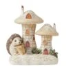 Jim Shore Heartwood Creek Woodland Lited Mushroom House -Christmas Discount Store 6012684