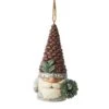 Jim Shore Heartwood Creek Woodland Gnome Pinecone Ornament -Christmas Discount Store 6012689