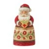 Jim Shore Heartwood Creek Mini Santa Holding Heart -Christmas Discount Store 6012959