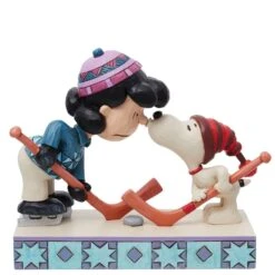 Jim Shore Peanuts A Surprise Smooch