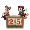 Jim Shore Disney Traditions Mickey & Minnie Countdown Bloc 2 Jim Shore Disney Traditions Mickey & Minnie Countdown Bloc -Christmas Discount Store 6013057