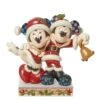 Jim Shore Disney Traditions Mickey & Minnie Santas 2 Jim Shore Disney Traditions Mickey & Minnie Santas -Christmas Discount Store 6013058